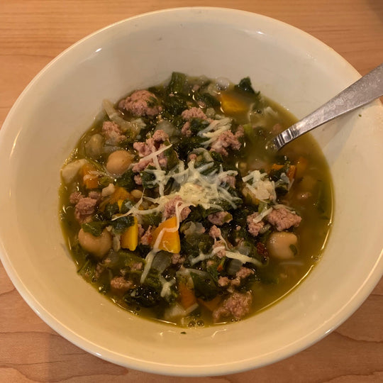 Hearty Chickpea and Spinach Stew